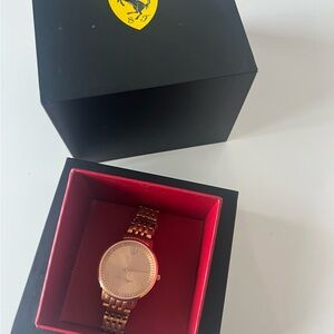 Scuderia Ferrari Rose Gold Watch